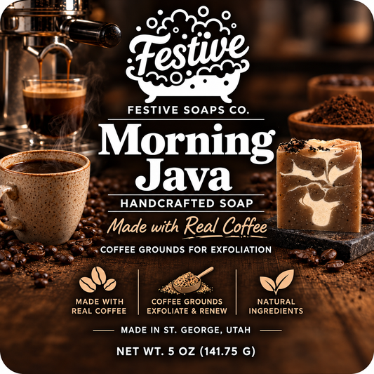 Morning Java: Homemade Plant-Based Soap