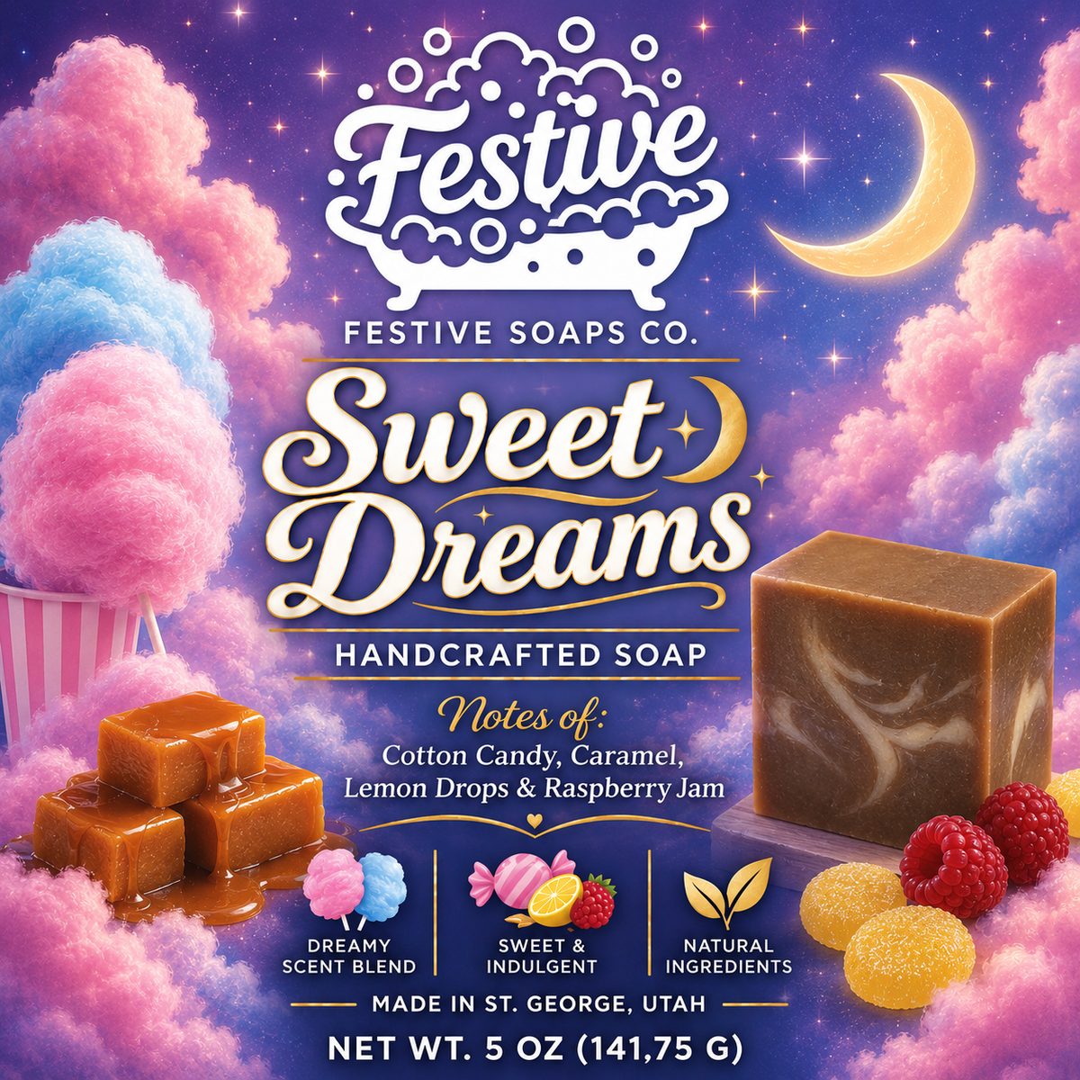 Sweet Dreams: Homemade Artisan Goat's Milk Soap