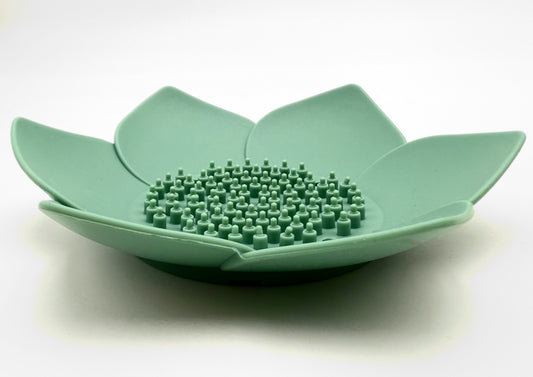 Green Lotus Flower Soap Holder