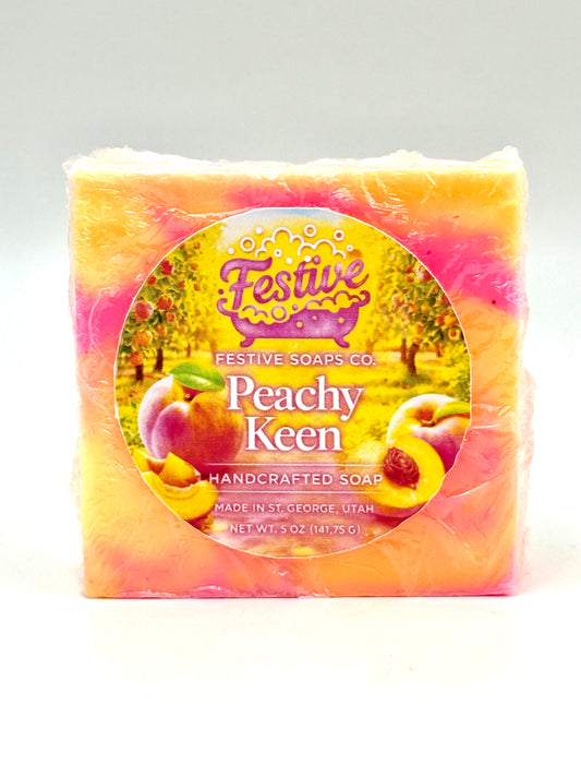 Peachy Keen: Homemade Artisan Goats Milk Soap