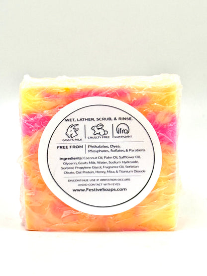 Peachy Keen: Homemade Artisan Goats Milk Soap