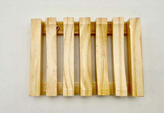 Light Wood Soap Holder