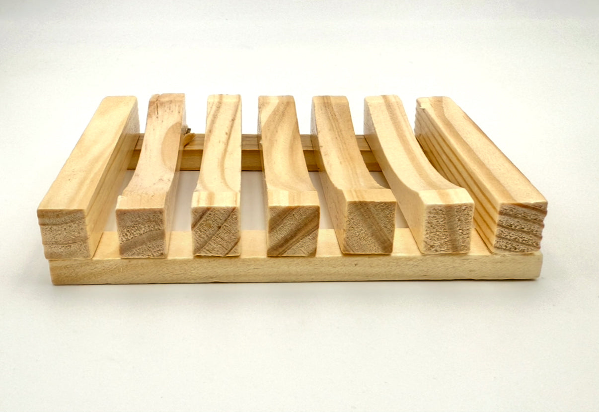 Light Wood Soap Holder