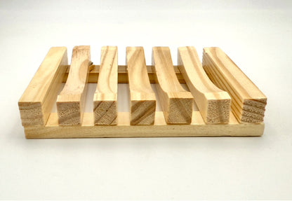 Light Wood Soap Holder
