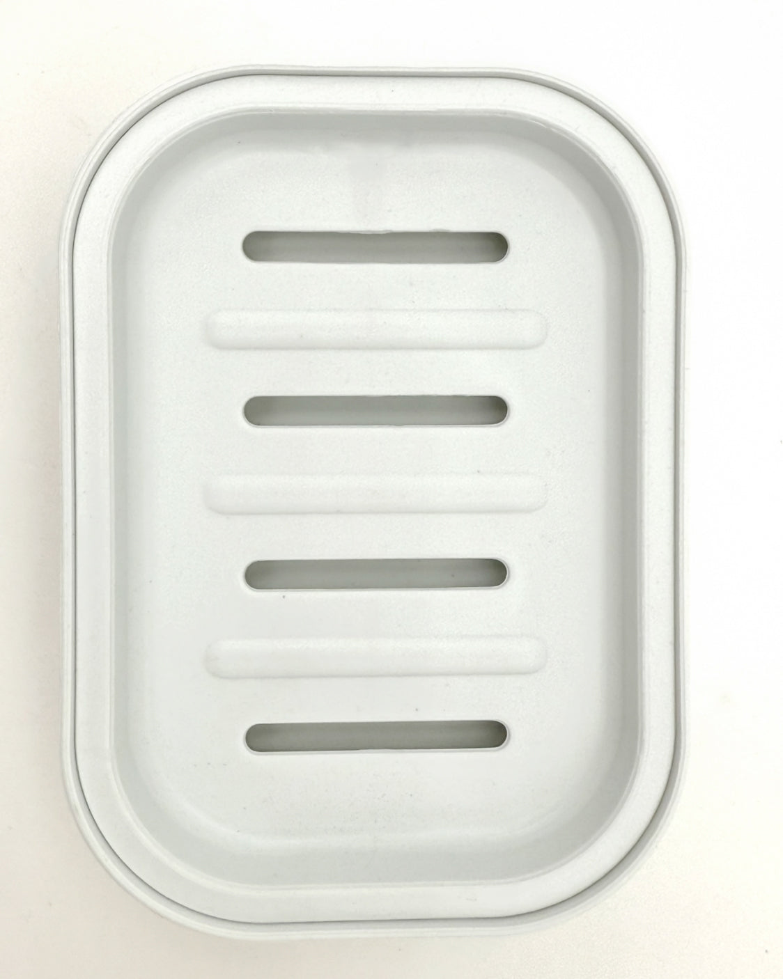 Light Gray Plastic Soap Holder